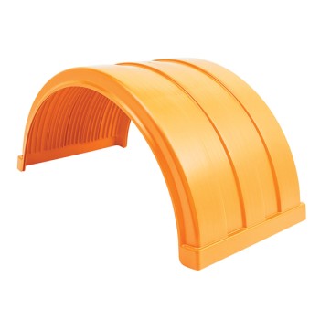 Truckmate Plastic Mudguard - 700mm Wide - Orange